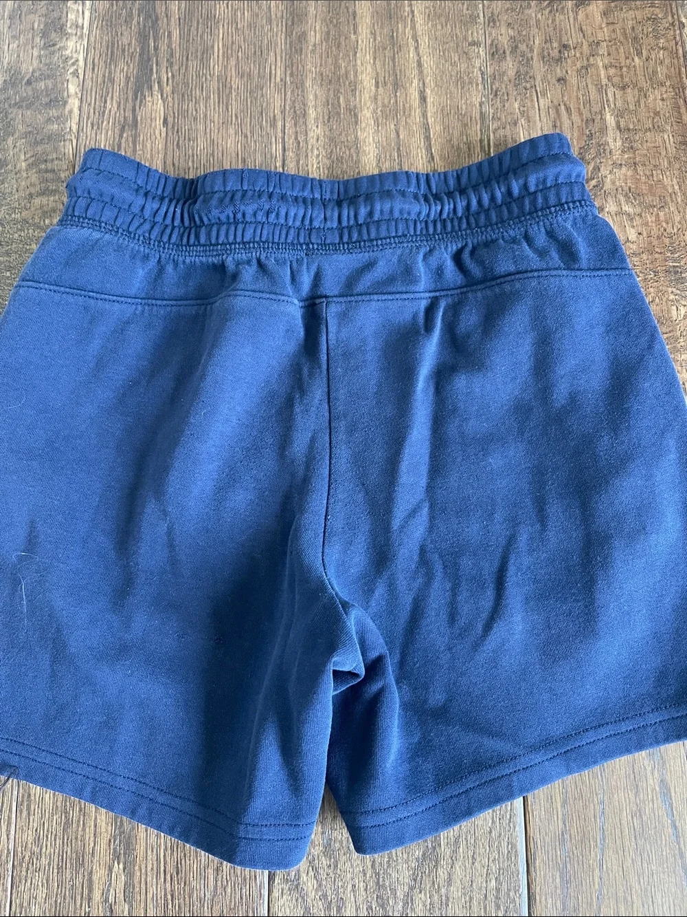 Boys Navy Casual Drawstring Shorts